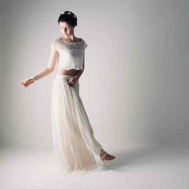 Fennel ~ Boho wedding dress separates ~ Hippie bridal outfit, Larimeloom